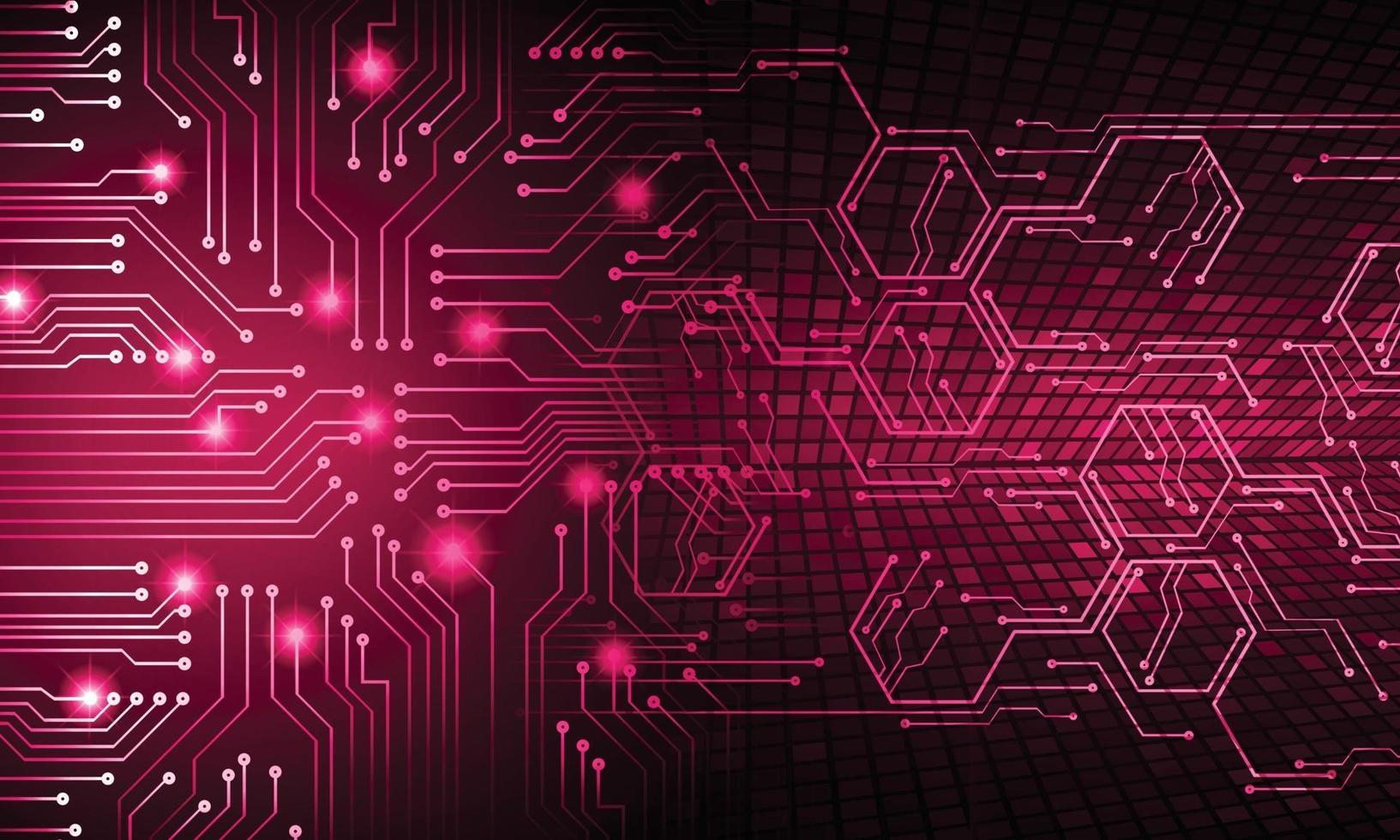 cyber circuit future technology concept background vector