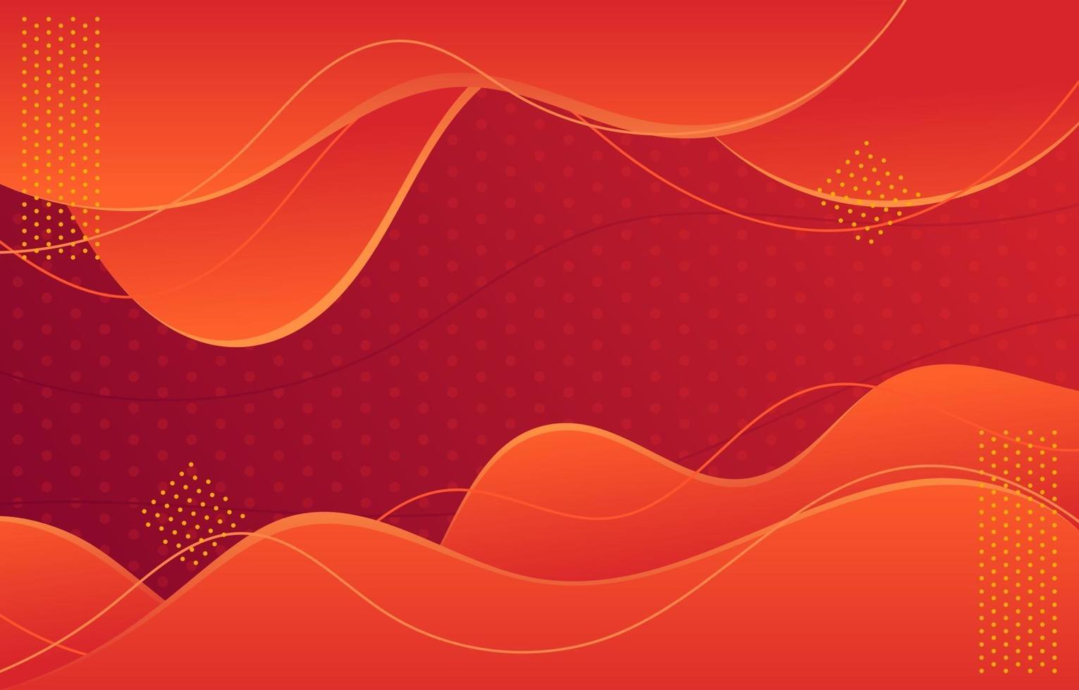 Abstract Red Background vector