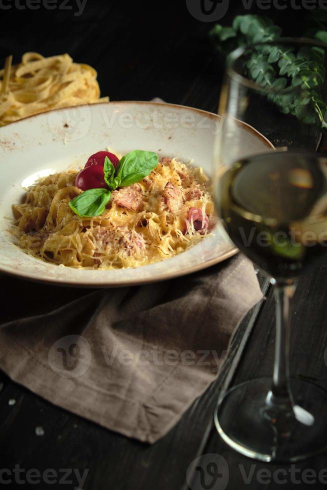 Italian Pasta catering menu 2412828 Stock Photo at Vecteezy