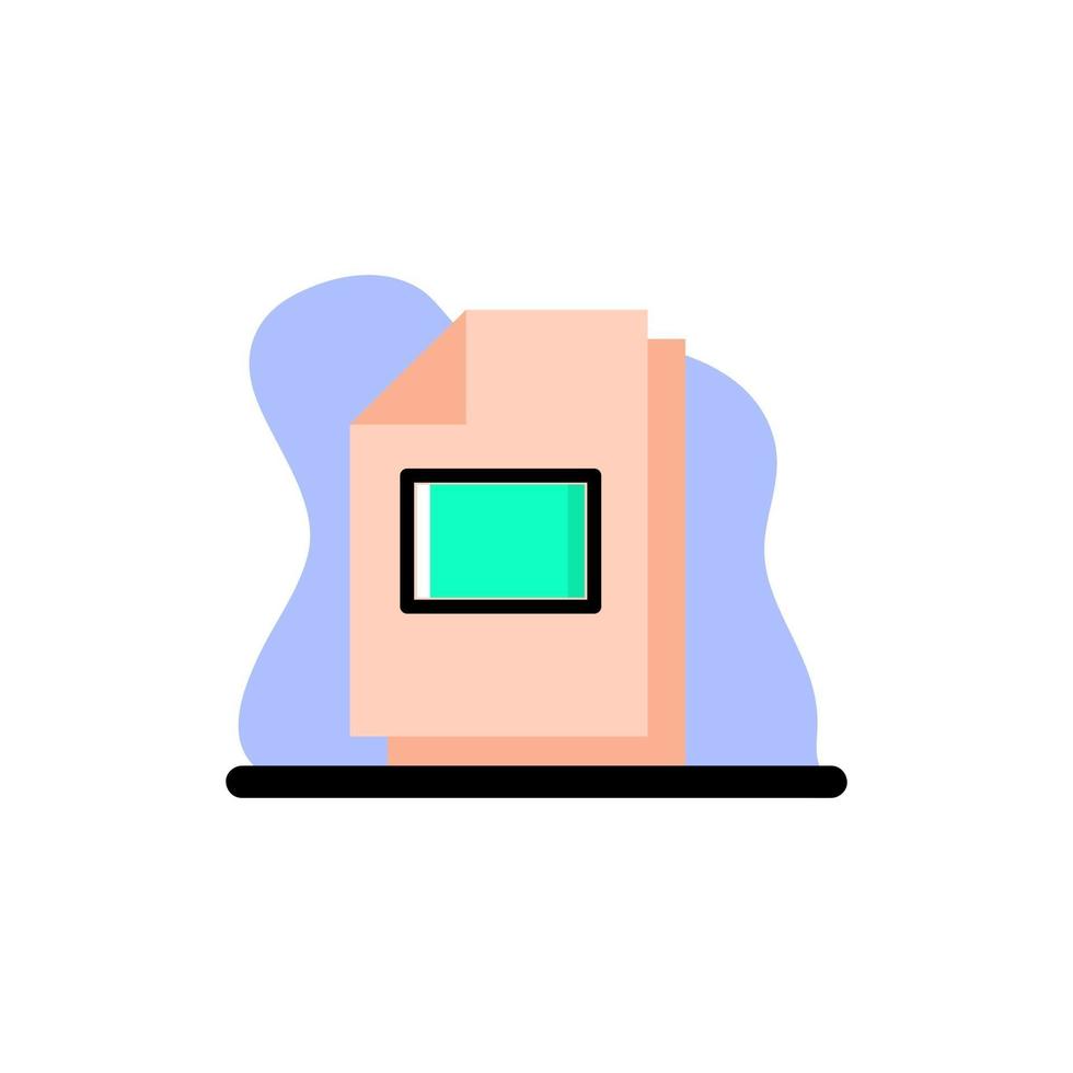 Conceptual Rectangle Tool Files Vector Icon Design Icon