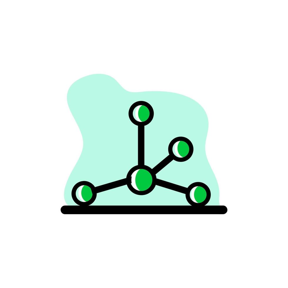 Ilustración de diseño de ilustración de icono de vector de conexión