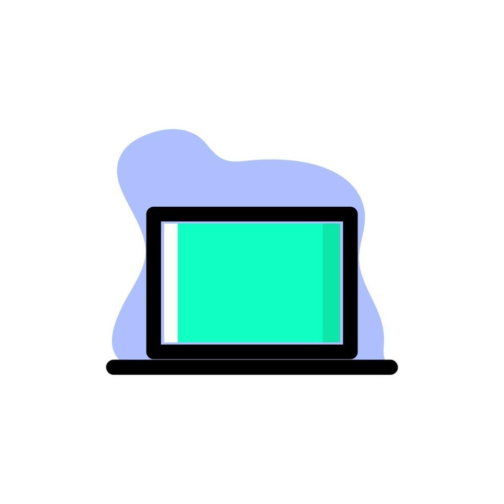 Rectangle Tool Conceptual Vector Illustration Icon