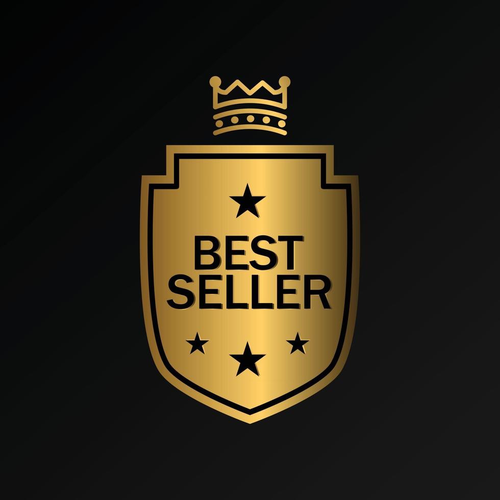 Best Seller Badge Illustration vector