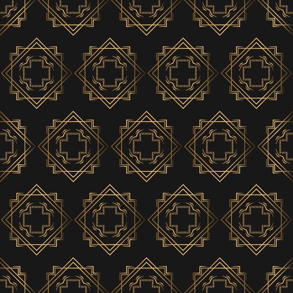 Vintage Luxurious Seamless Pattern vector