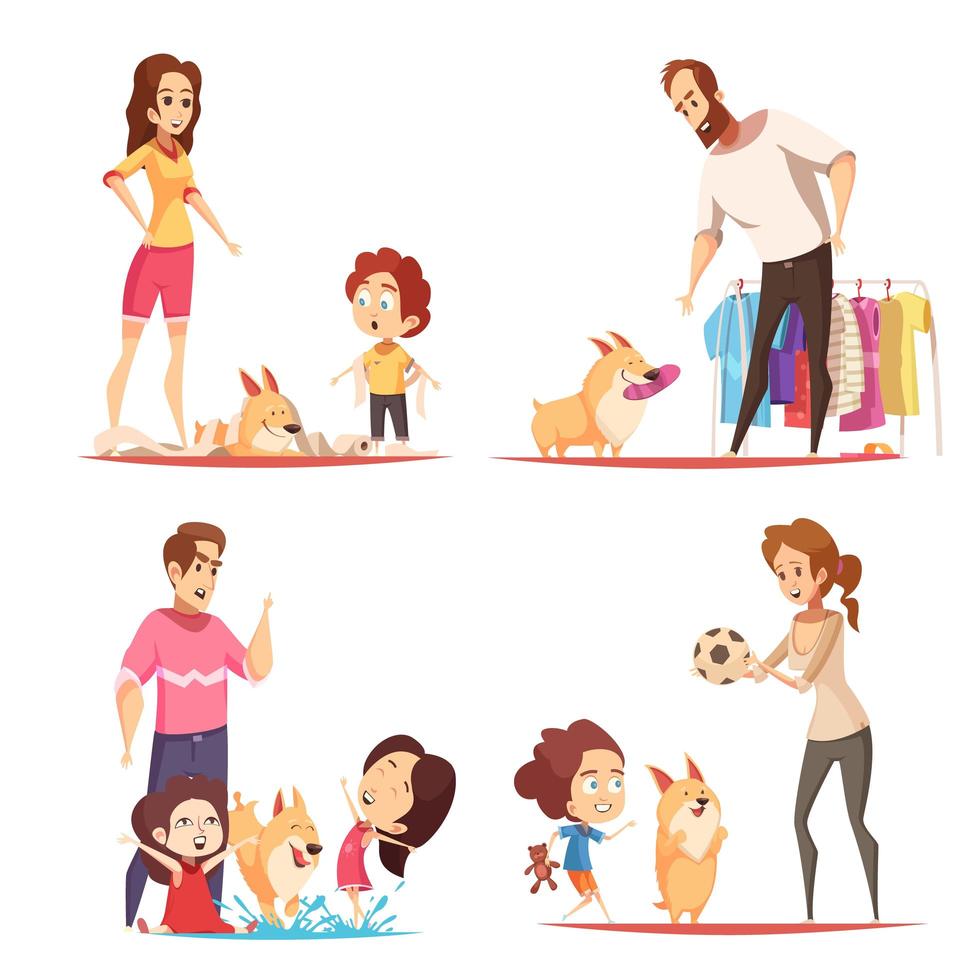 Favorite Puppy Design Concept Vector Illustration