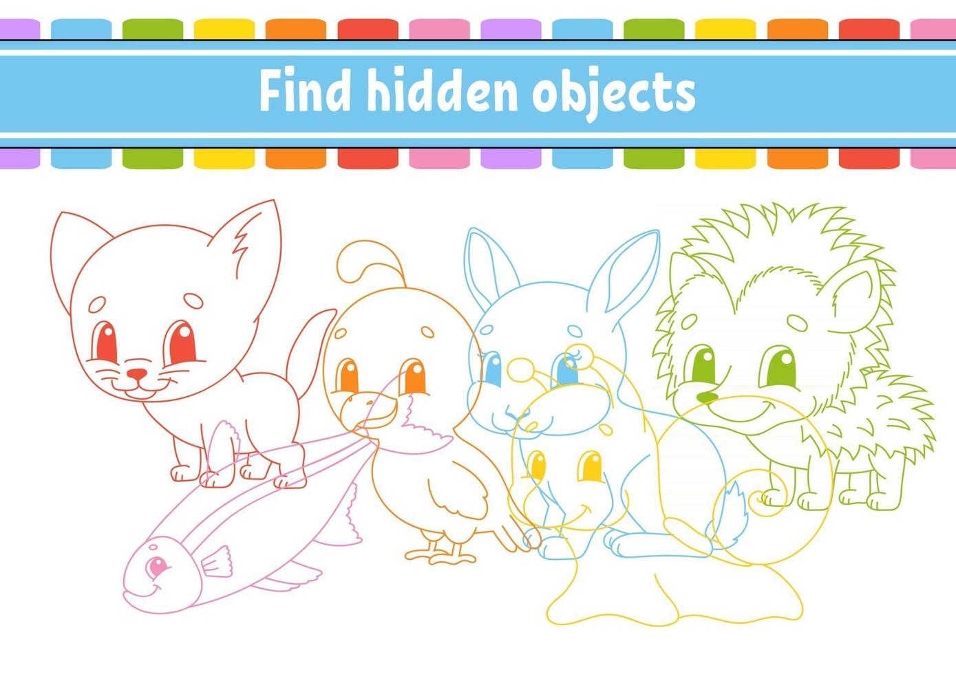 Find hidden object vector