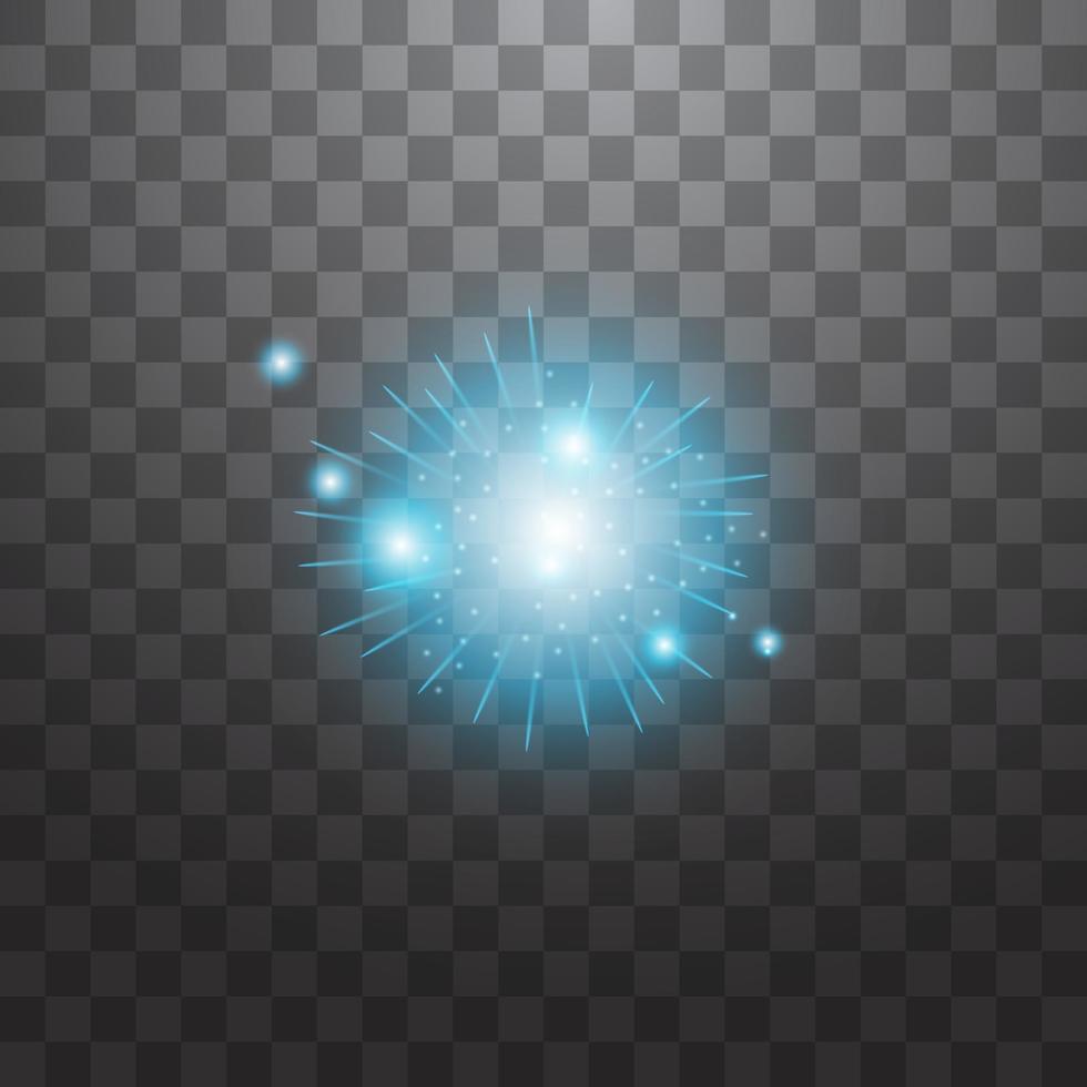 Vector sunlight special lens flare light effect