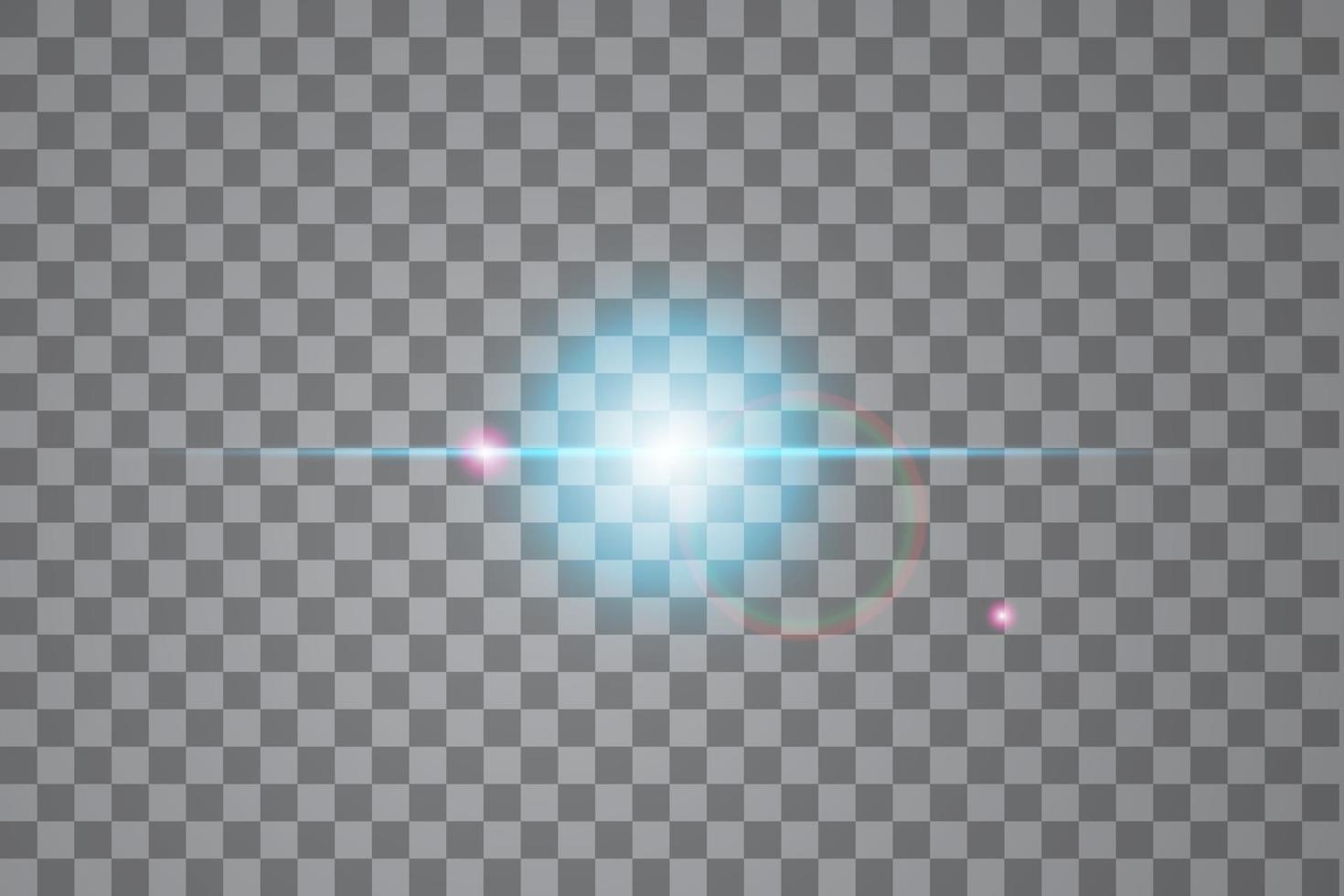 Vector sunlight special lens flare light effect