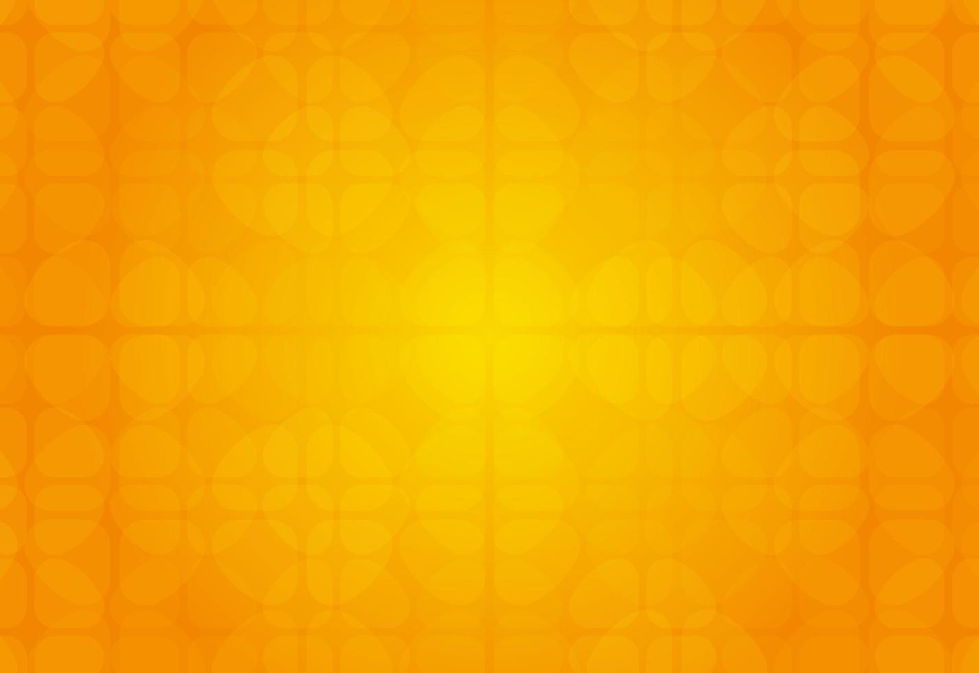 diseño elegante luz geométrica borrosa amarillo anaranjado abstracto vector