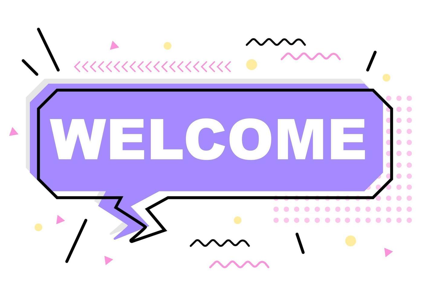 Welcome Vector Illustration