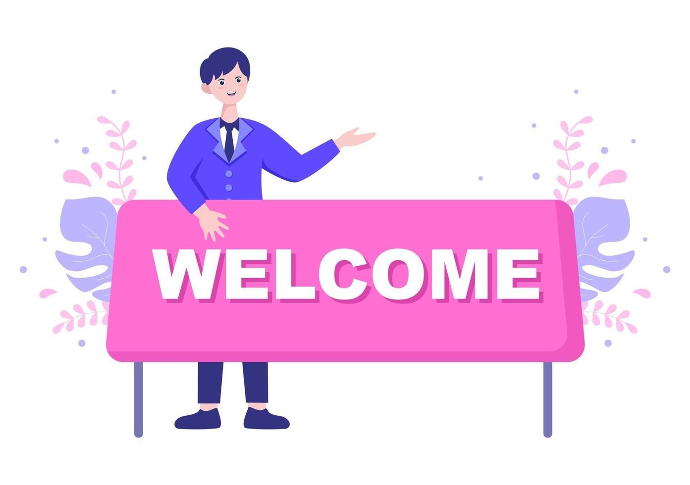 Welcome Vector Illustration