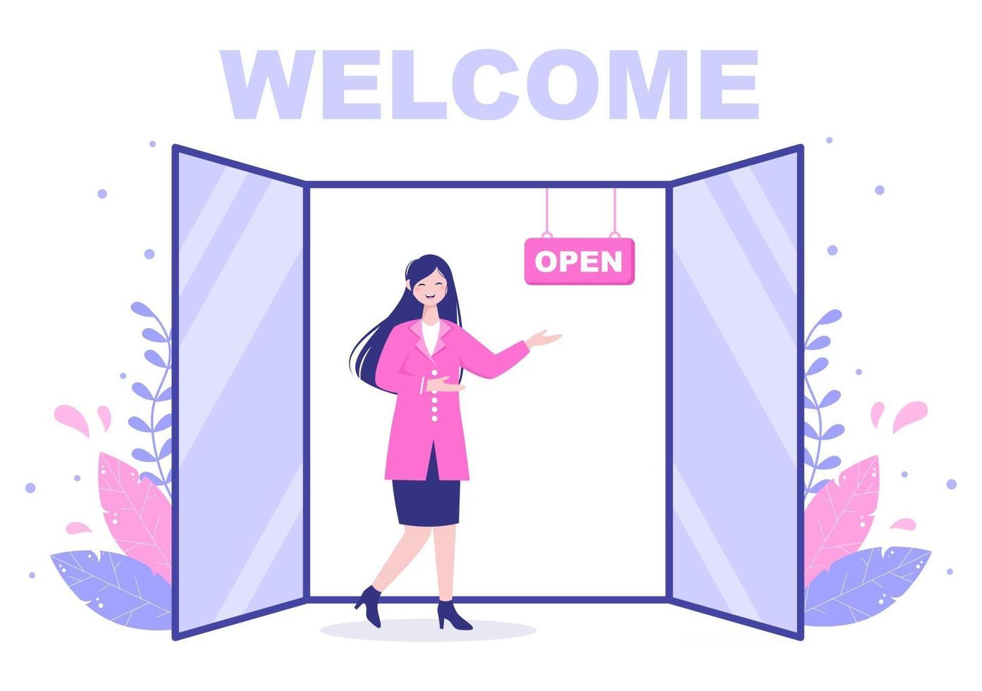 Welcome Vector Illustration