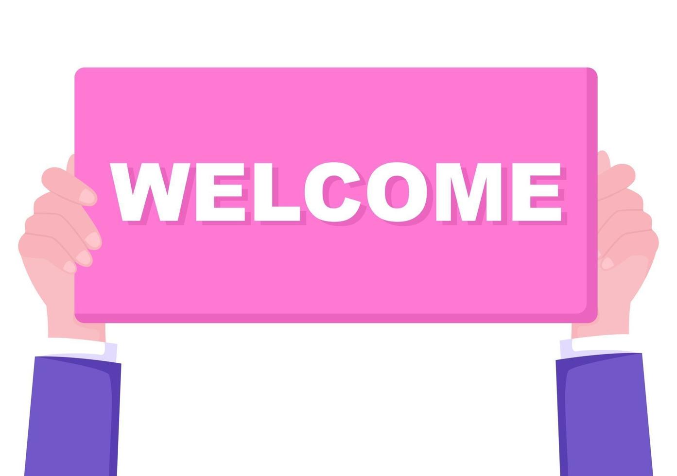 Welcome Vector Illustration