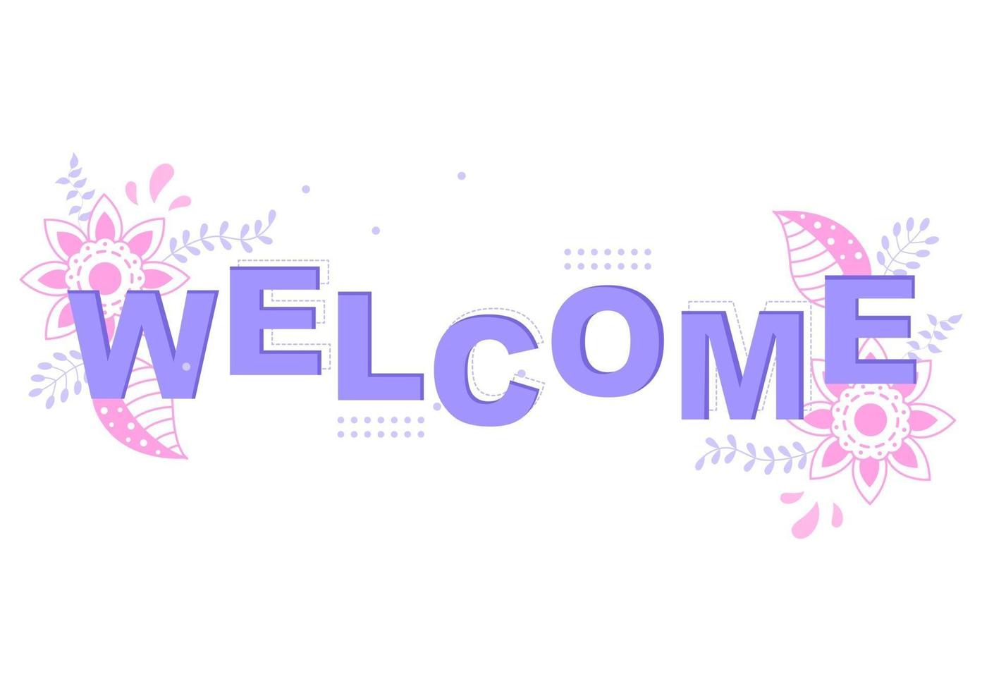 Welcome Vector Illustration