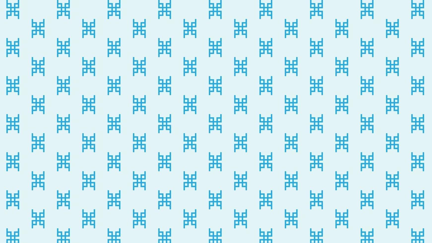 seamless blue pattern background set vector