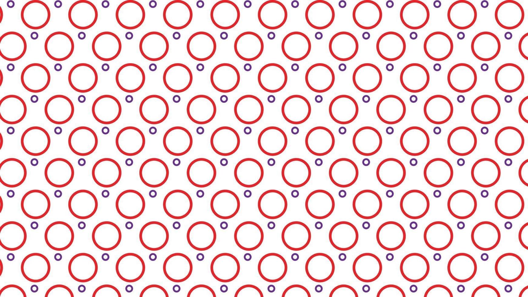 Geometric circle shapes seamless pattern wallpaper vector
