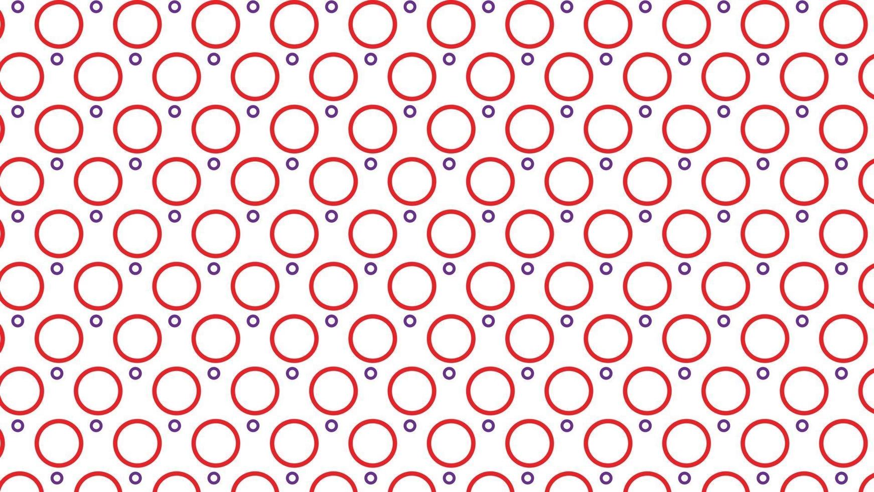 Geometric circle shapes seamless pattern wallpaper vector