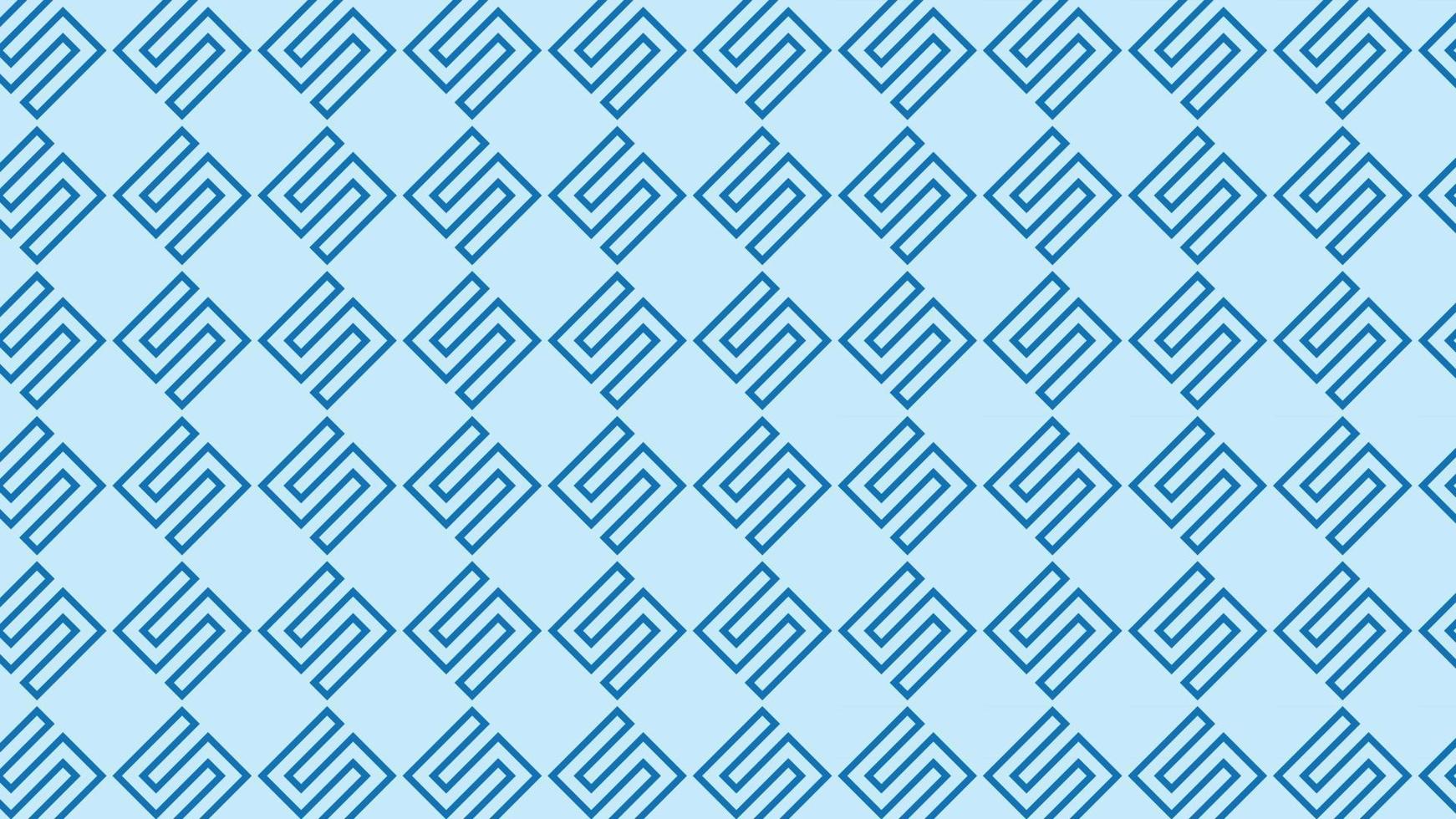 Blue editable seamless pattern wallpaper vector