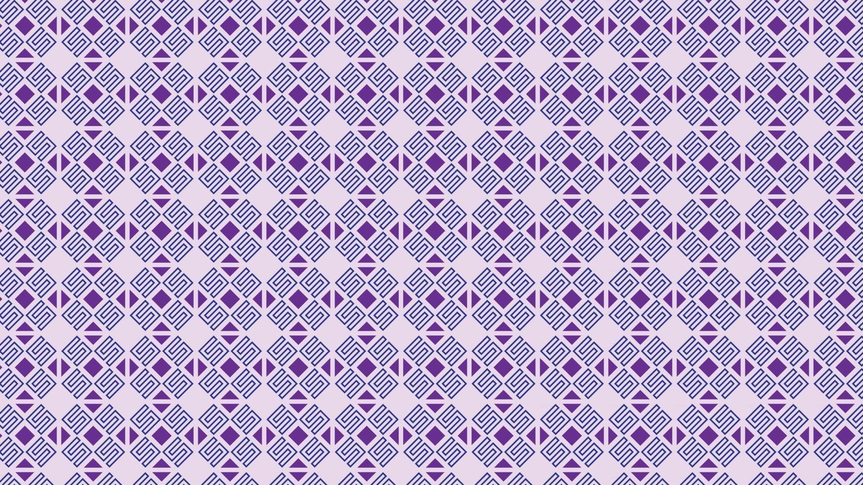 geometric seamless pattern background or wallpaper purple vector