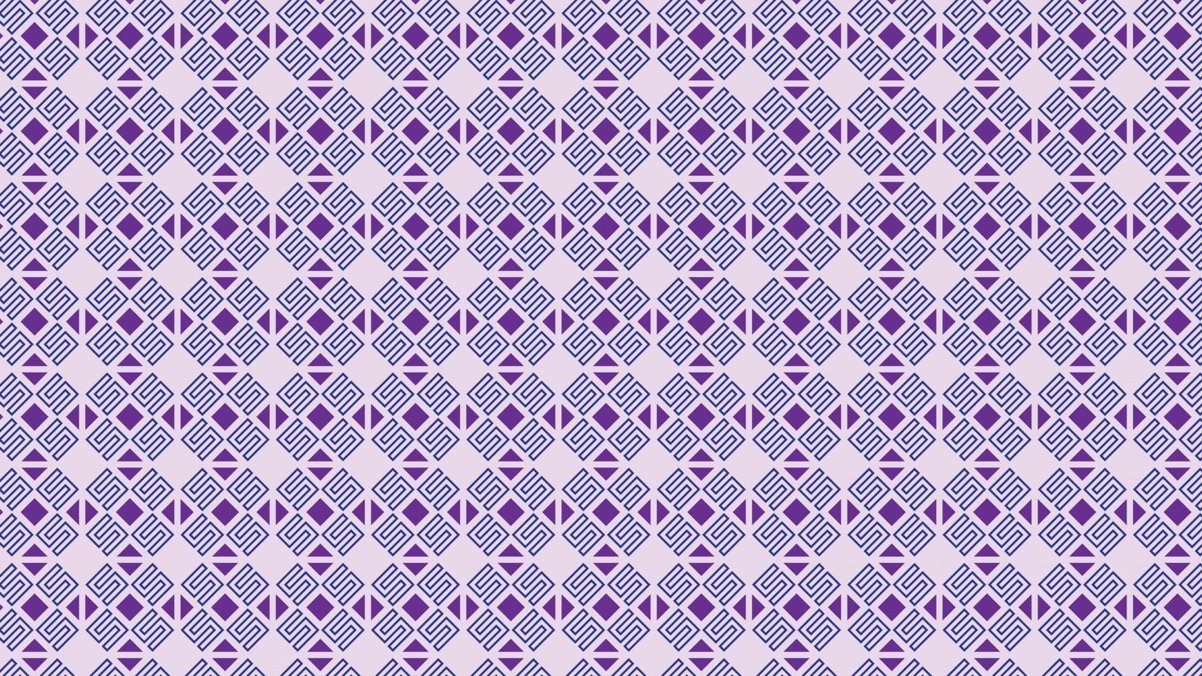 geometric seamless pattern background or wallpaper purple vector