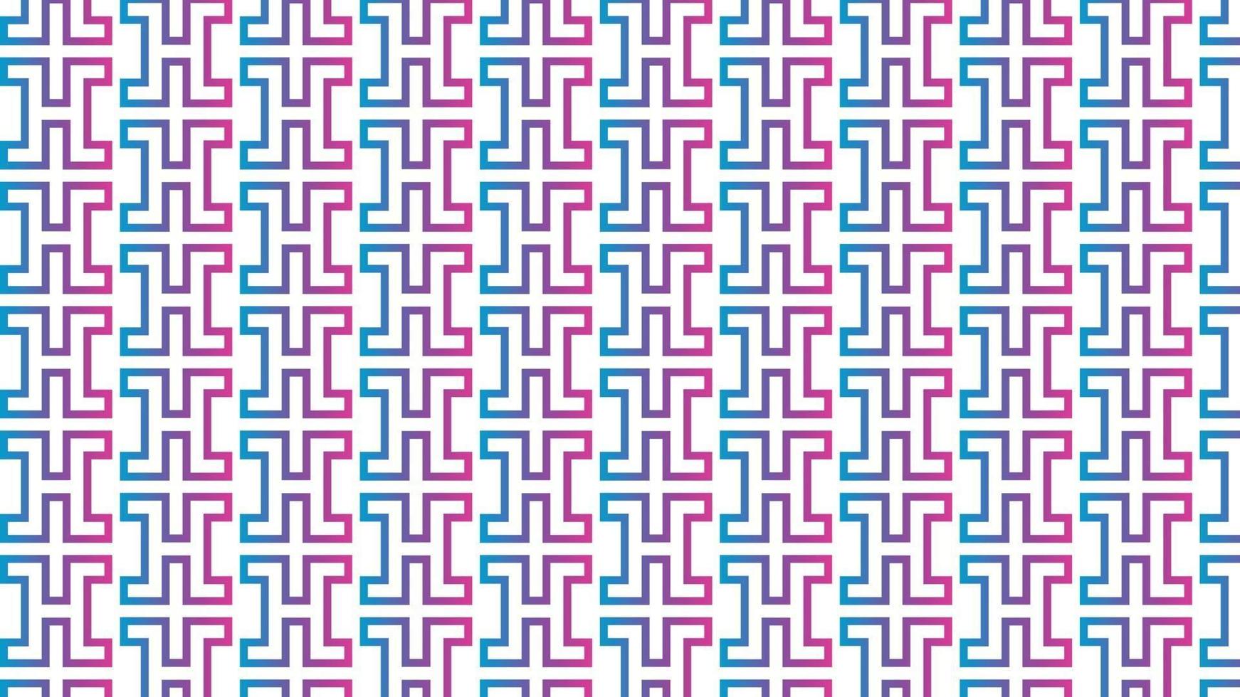 Gradient seamless pattern background vector