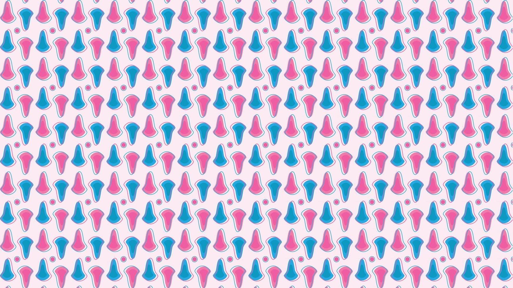 seamless pattern wallpaper pink and blue vector