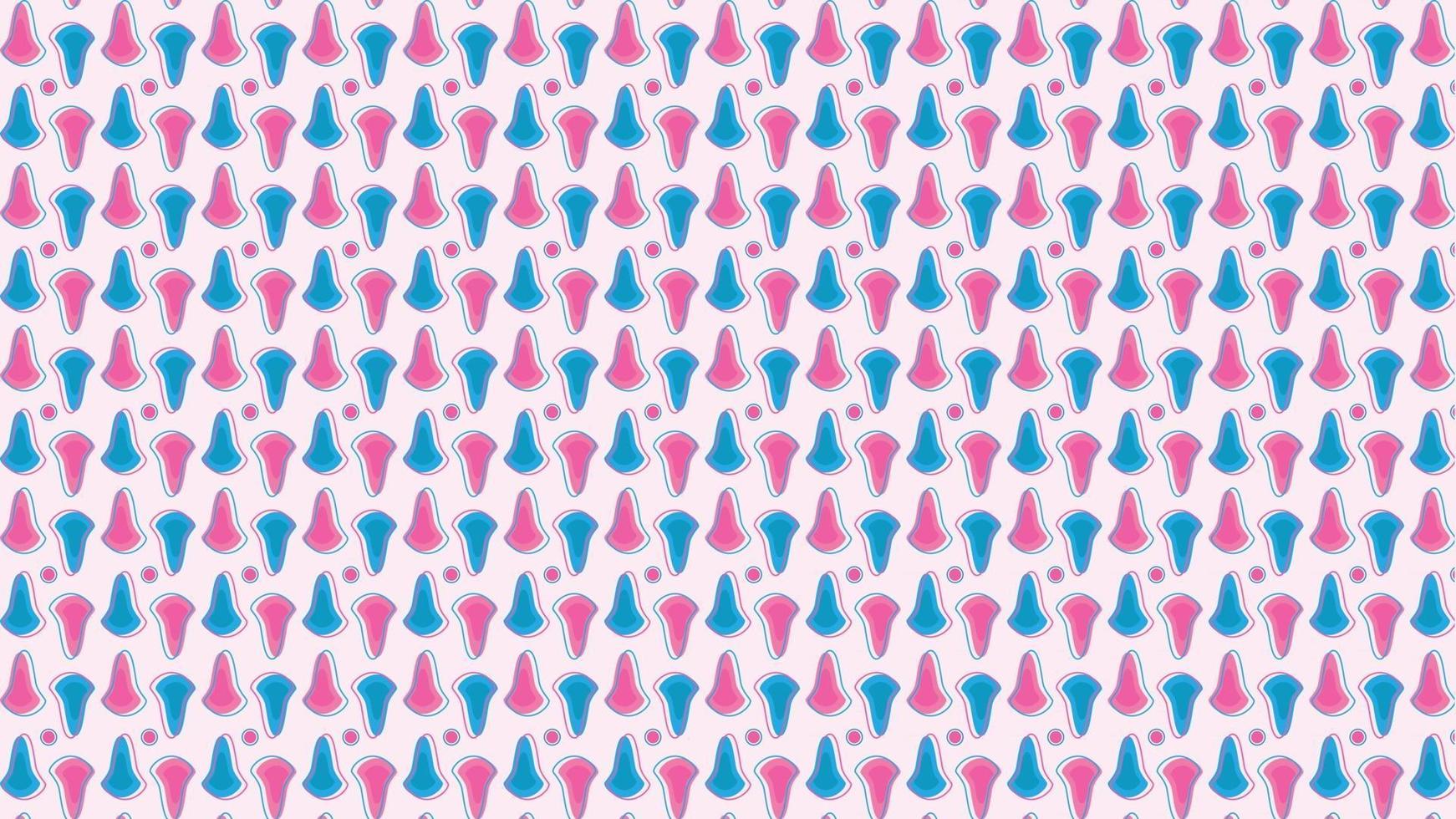 seamless pattern wallpaper pink and blue vector