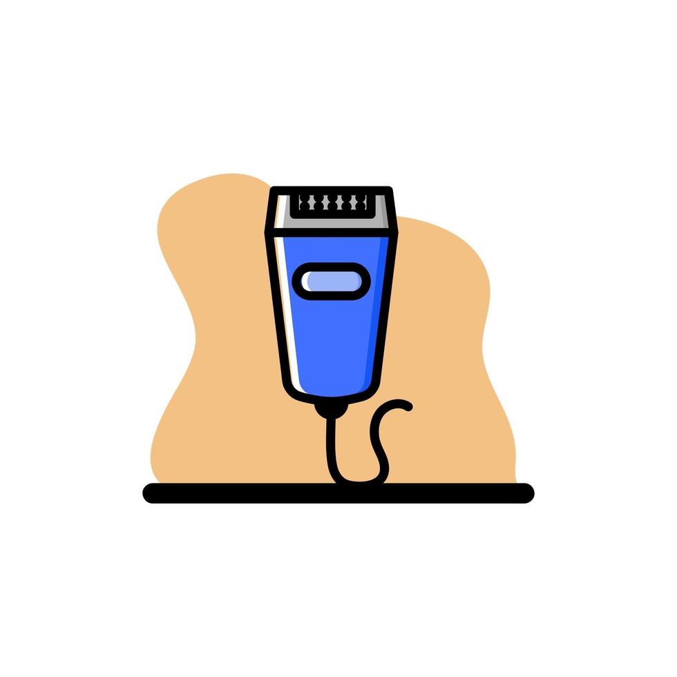 Epilator Vector Illustration Design Icon
