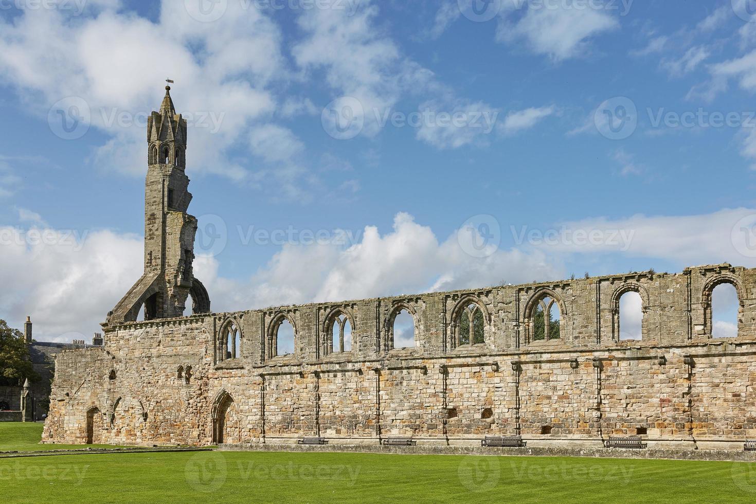 Saint Andrews Cathedral in Saint Andrews Scotland photo