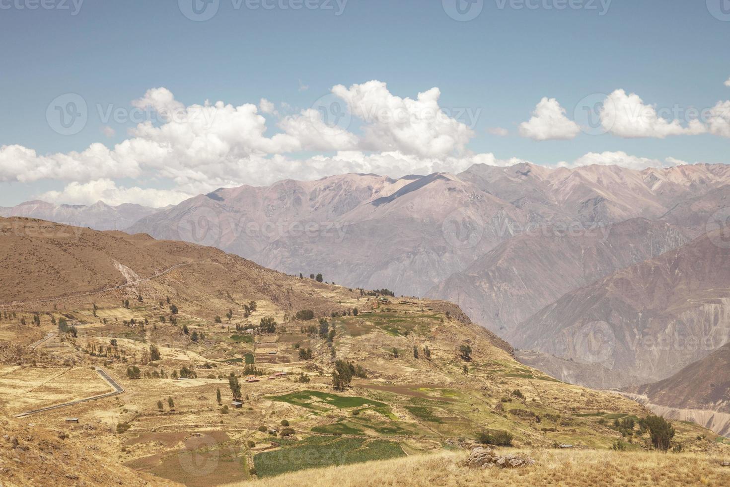 Colca canyon Arequipa Peru photo