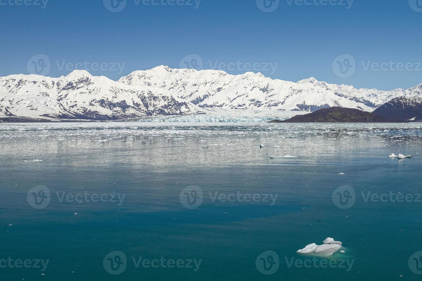 Hubbard Glacier in Yakutat Bay Alaska photo