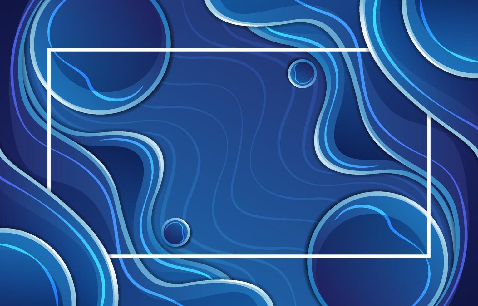 Abstract Blue Background vector