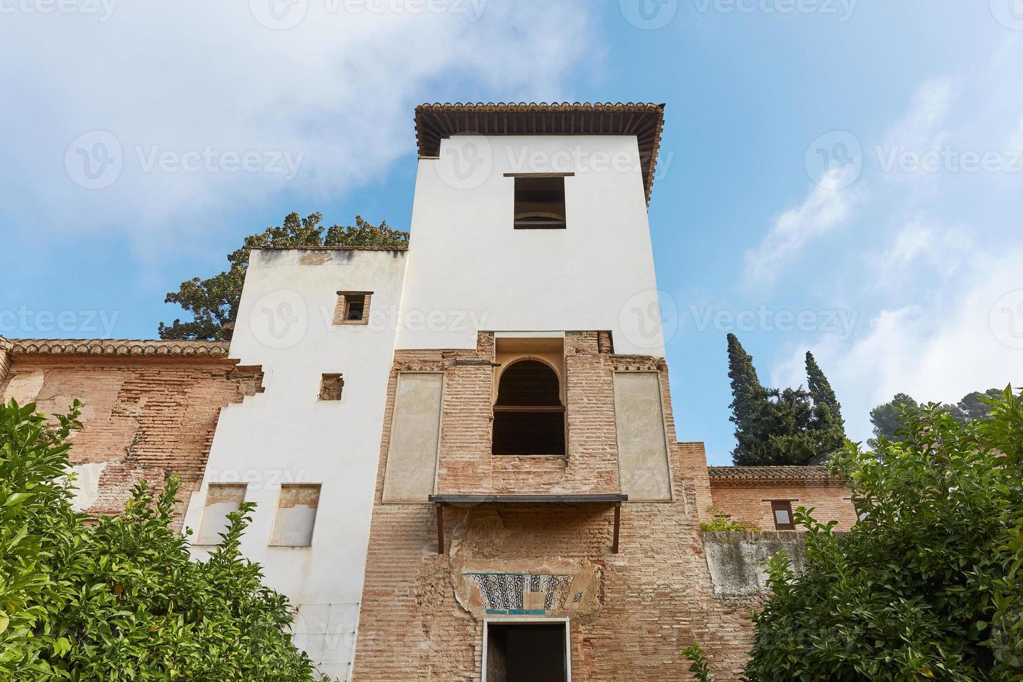 Ancient arabic fortress of Alhambra Granada Spain photo