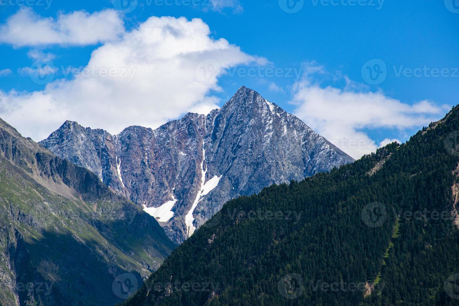 Alpine peaks of south Tyrol photo