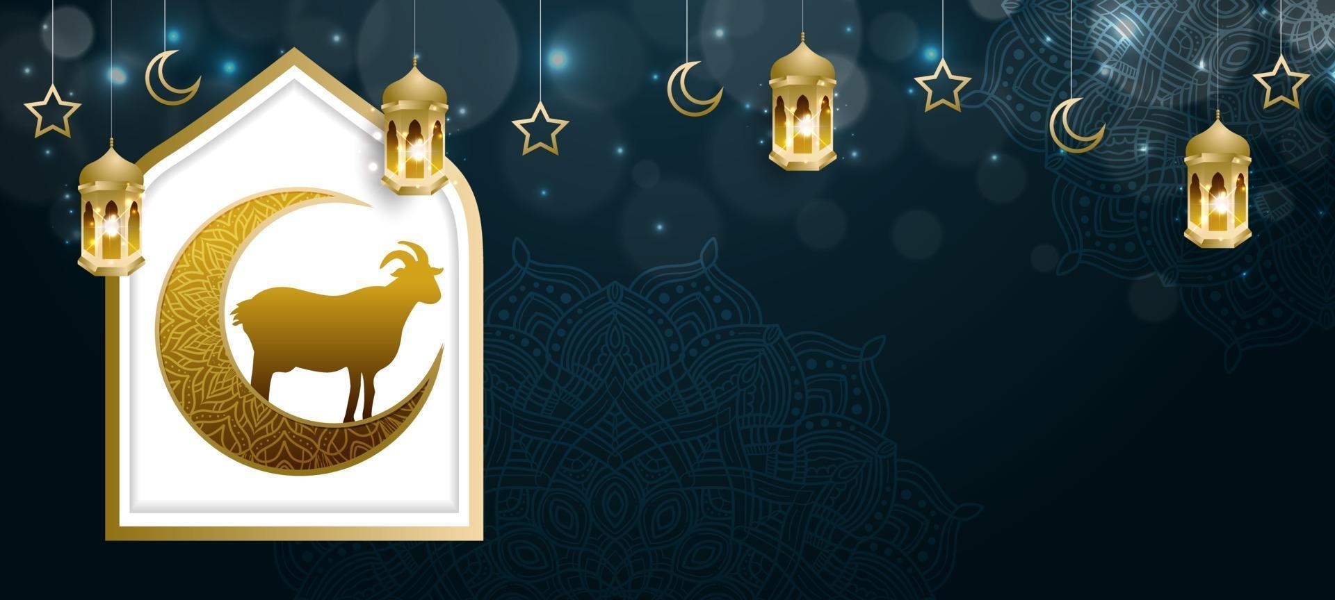 Eid Al Adha Background vector