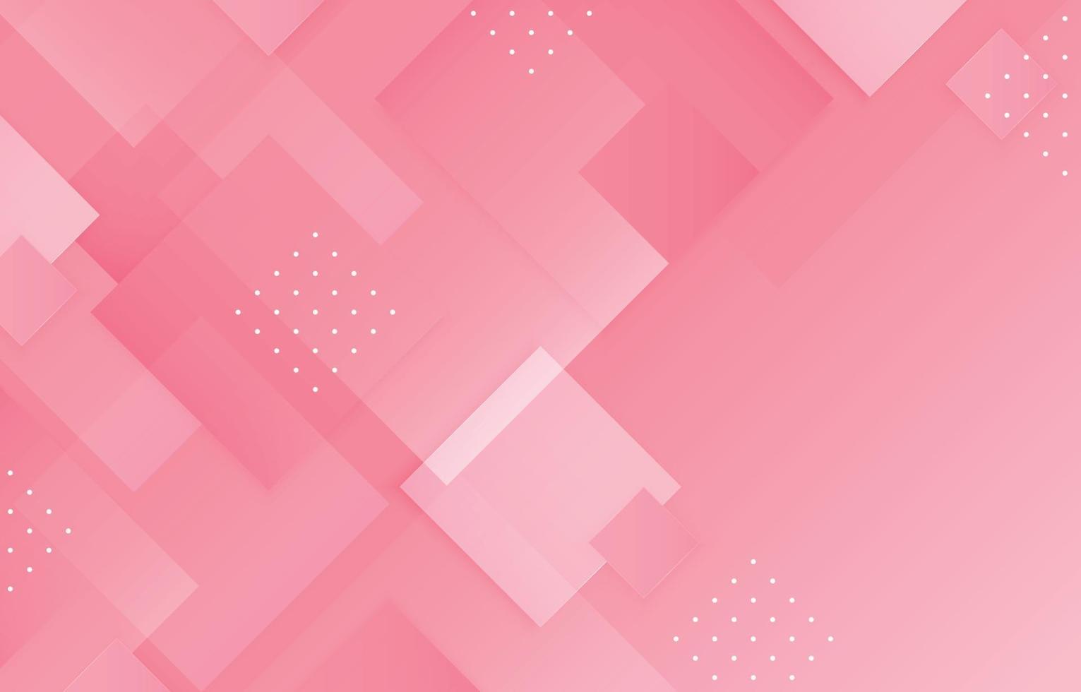 concepto de fondo rosa rectángulo abstracto vector