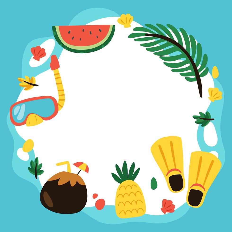 Enjoy Summer Background vector