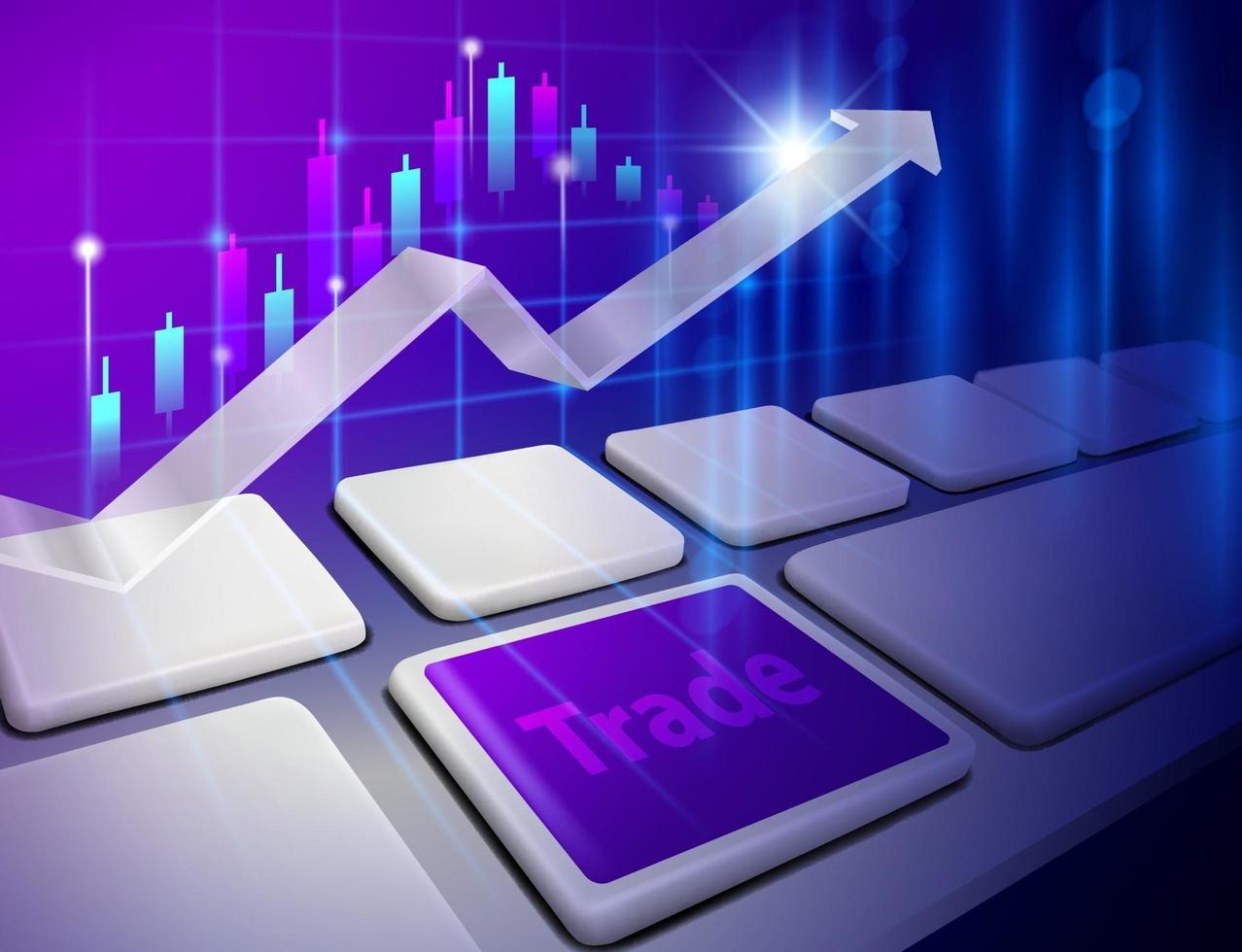 World economics and financial concepts vector