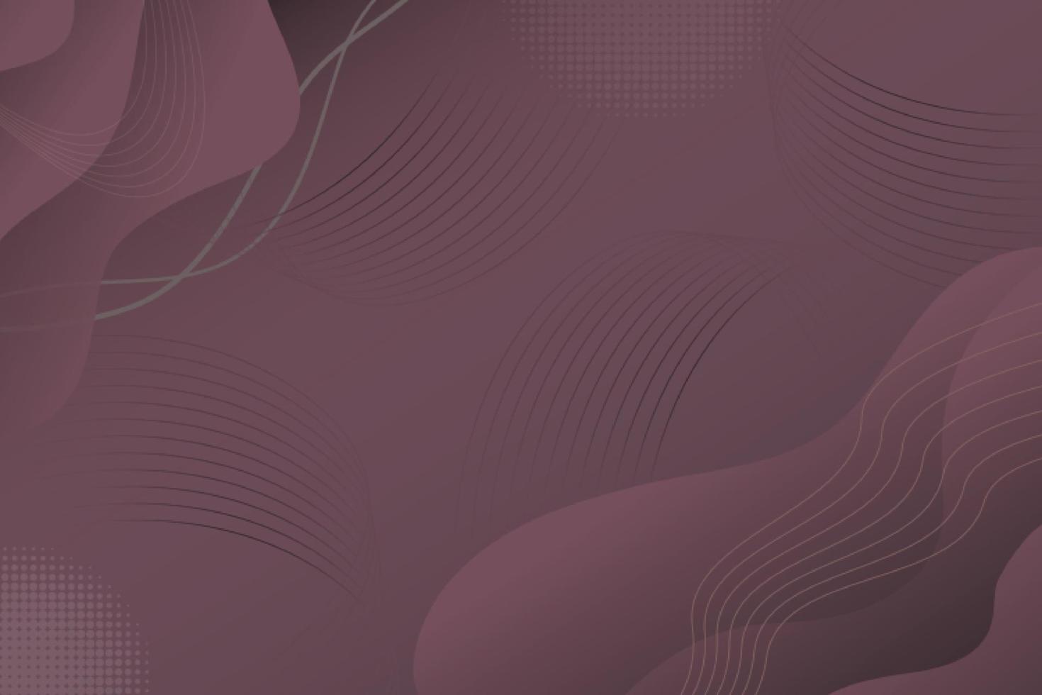 Abstract purple background with fluid shapes vector