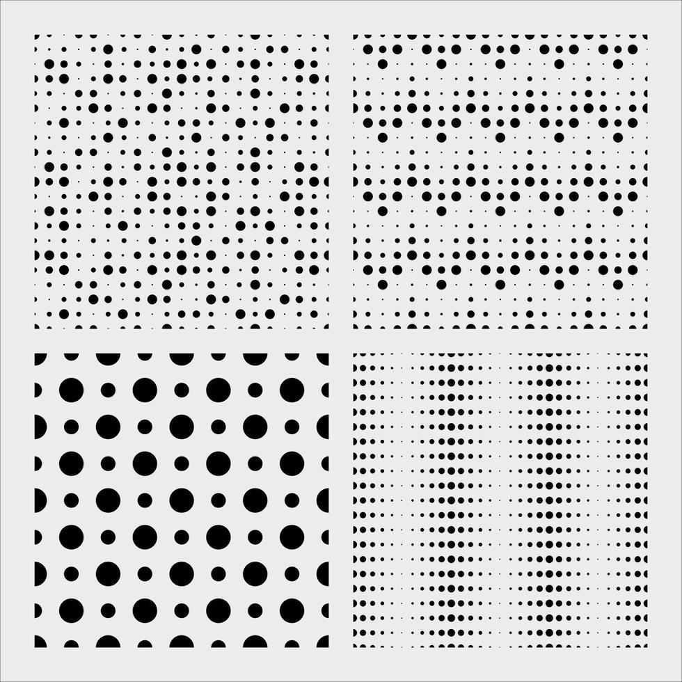 dot seamless pattern vector