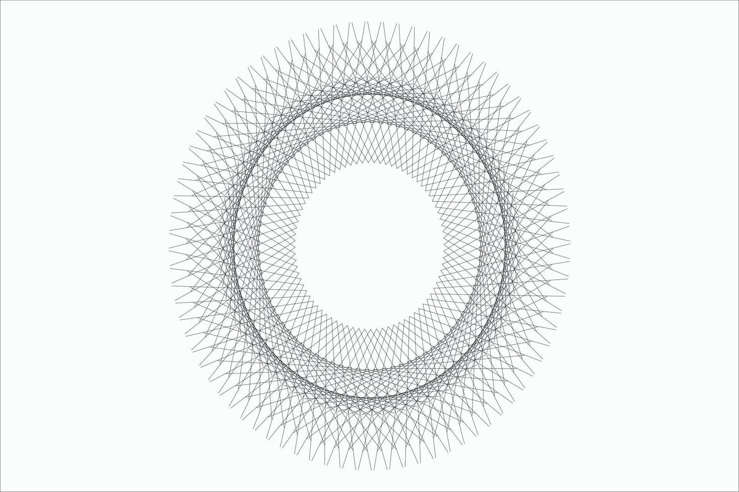 elementos circulares en espiral vector