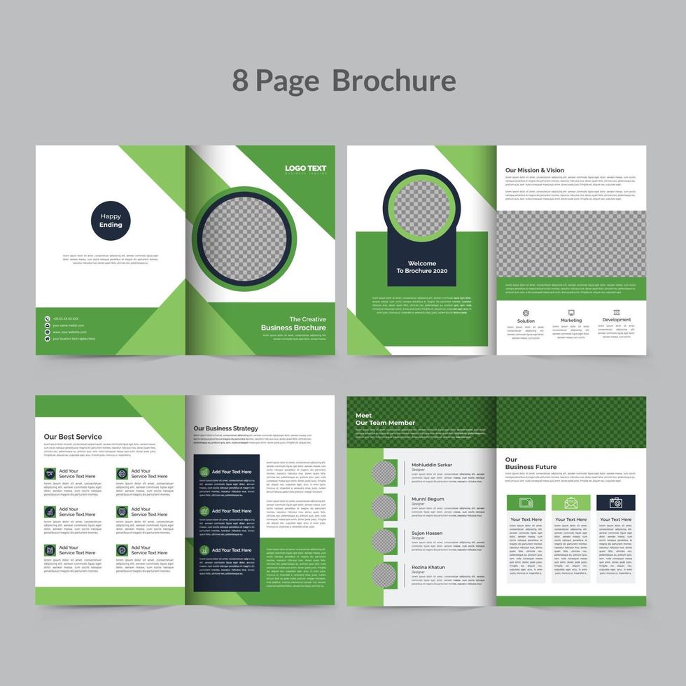 Creative Business Brochure Template vector