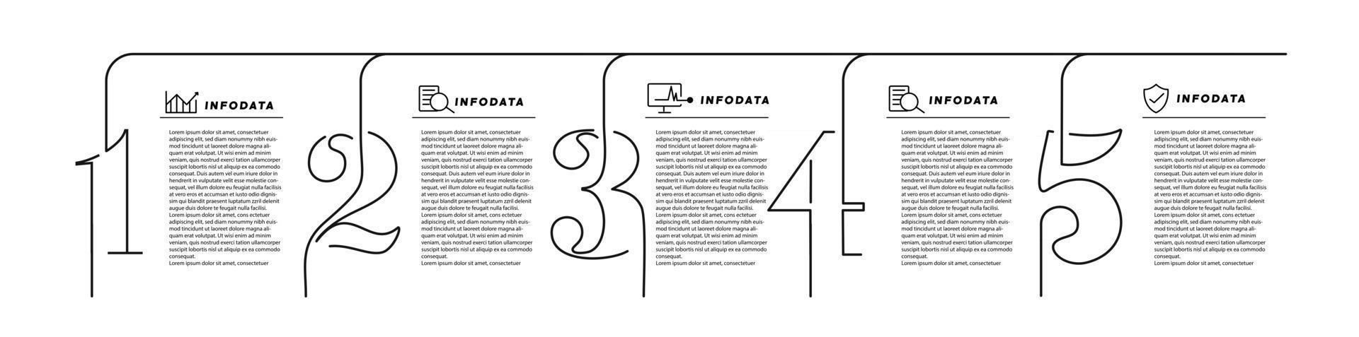 Design elements of business infographics Set of 3D infographics vector