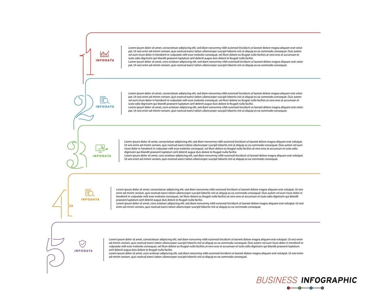 elementos de diseño de infografías de negocios conjunto de infografías 3d vector