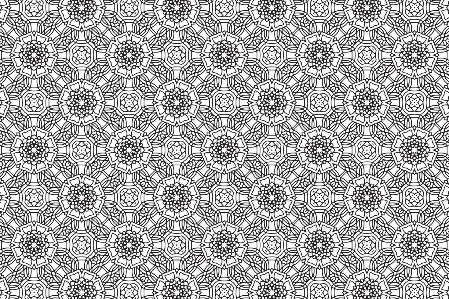 Abstract Geometric Seamless Pattern Background vector