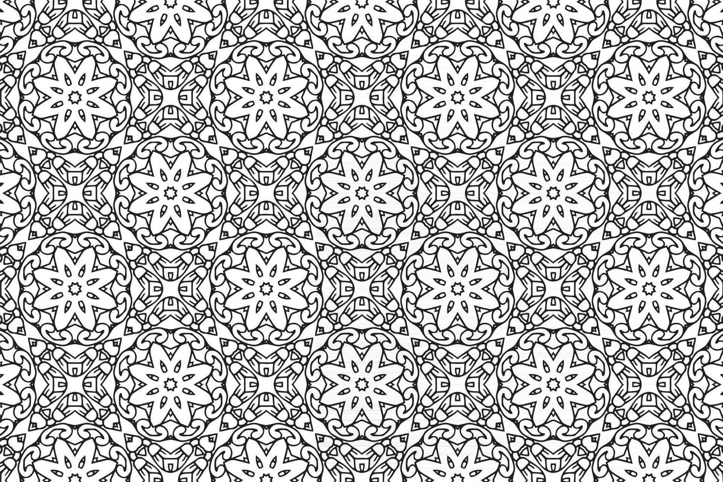 Abstract Geometric Seamless Pattern Background vector