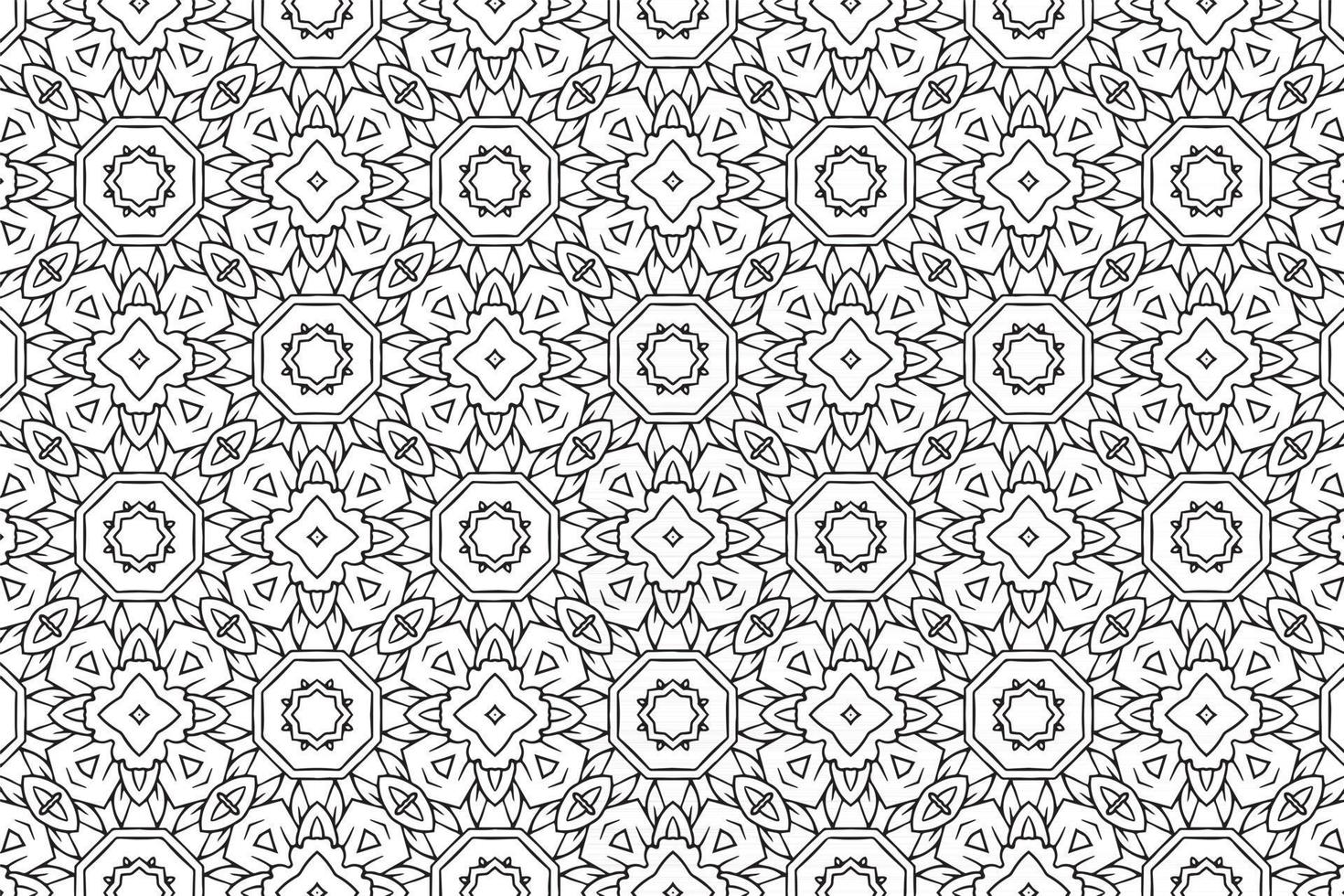 Abstract Geometric Seamless Pattern Background vector