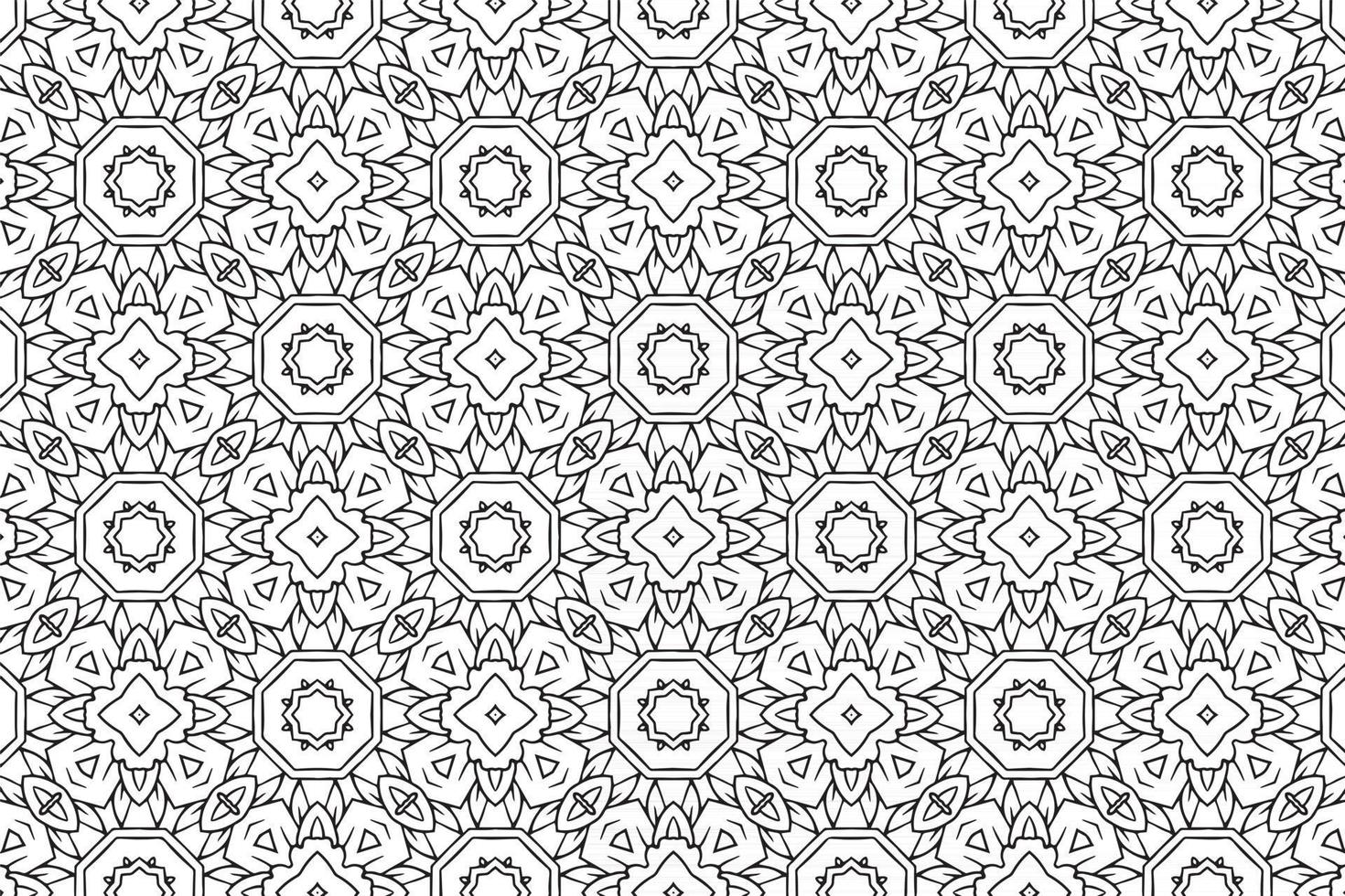 Abstract Geometric Seamless Pattern Background vector