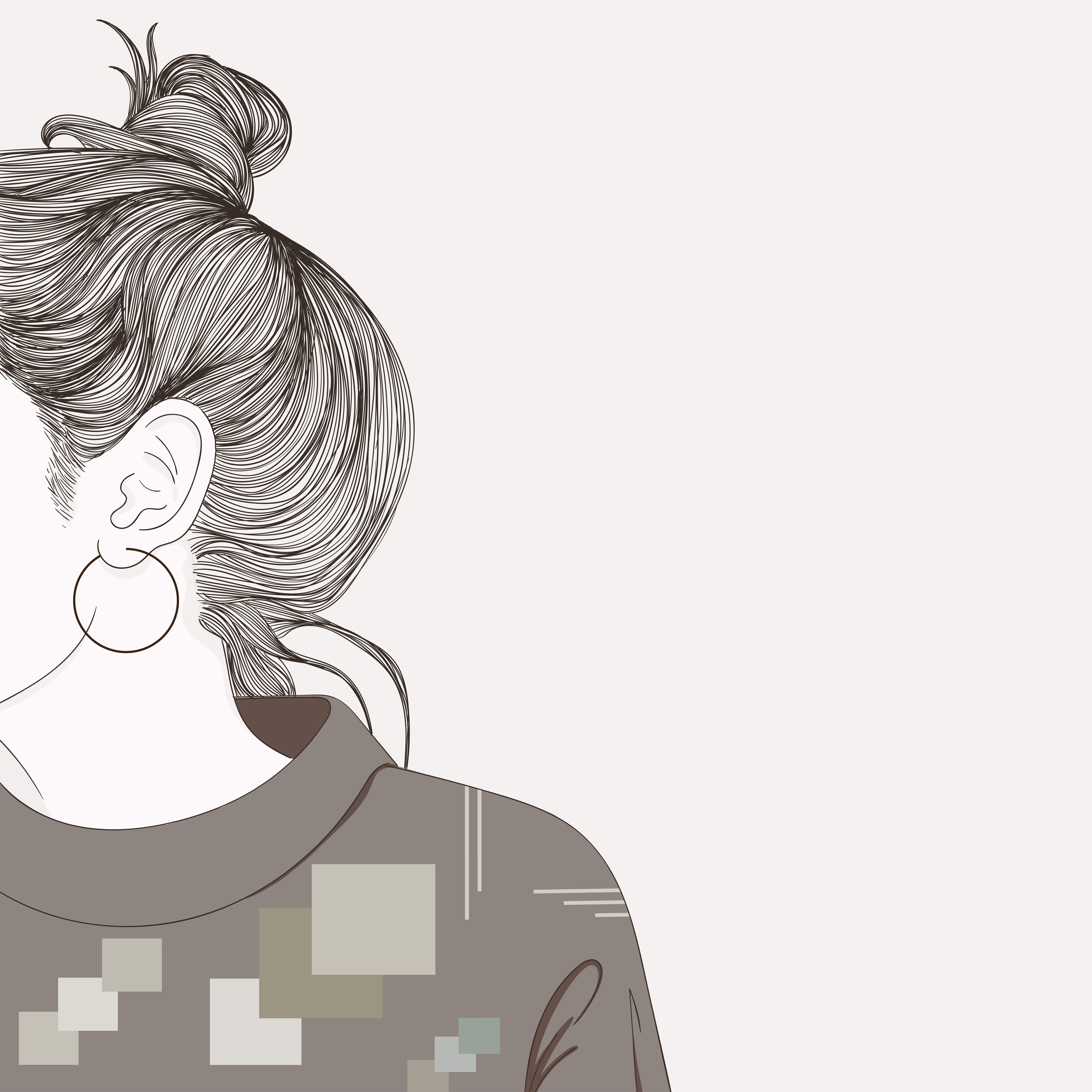 Beautiful and simple woman hairstyle 2422674 Vector Art at Vecteezy Beautiful and simple woman hairstyle 2422674 Vector Art at Vecteezy