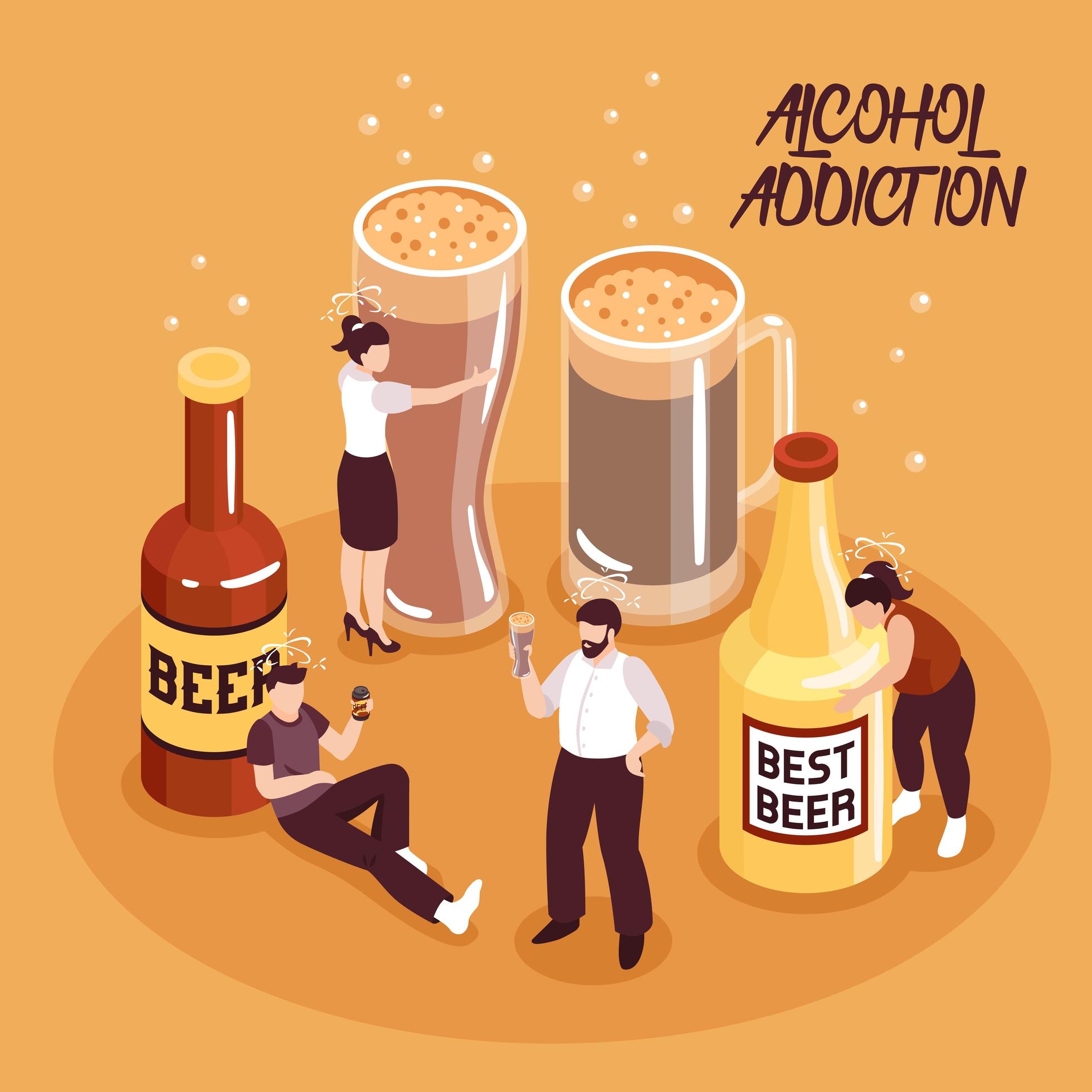 Alcohol Abuse Isometric Illustration Vector Illustration 2422765 Vector alcohol-abuse-isometric-illustration-vector-illustration-2422765-vector